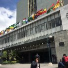 Entidad. El edificio del Banco Central de Ecuador ubicado en Quito.
