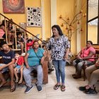 Patricia Castillo le dedica tiempo y el esfuerzo a las familias de San Jerónimo.