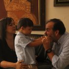 Francisco Briz y Catherine Cabrera son los papitos de José María.