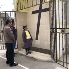 En el lugar donde suponen apareció la Santísima Cruz construyeron un oratorio
