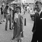 Amsterdam. El ex  primer ministro neerlandés Dries van Agt y su esposa Eugenie, en un momento de su vida.