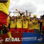 Aucas fue el campeón de la temporada 2023 en la Sub-20
