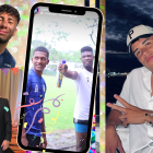 Entre los futbolistas hubo de todo: agua, romance y relax.