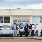 Los cuerpos de las pequeñas fueron llevadas a la morgue de Tulcán.