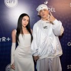 Los cantantes argentinos Nicki Nicole y Trueno, tiempo atrás, cuando mantenían una relación.