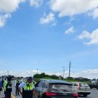 Tránsito. Un punto donde se ejecutó un control fue en el km 24 de vía a la costa.