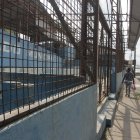 Abandono. El predio acumula deterioro desde hace varios años. Parte del cemento ha empezado a agrietarse.