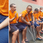 Presos que se encuentran en el pabellón 3 de la Penitenciaría del Litoral.