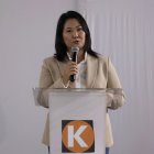 La líder política Keiko Fujimori, en una fotografía de archivo.