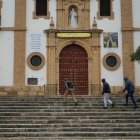 Fachada del convento de las Carmelitas Descalzas de Ronda (España), donde se custodia la mano incorrupta de Santa Teresa de Jesús