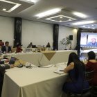 El exdirector del SNAI, Luis Ordóñez, compareció ante la mesa legislativa.