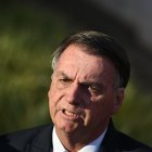 El expresidente de Brasil Jair Bolsonaro, en una de sus actividades recientes.