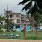 Estado. El espacio también ha sido usado como baño público.