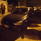 Vehículo donde se transportaban los presuntos delincuentes.