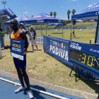 Letsile ya es el más rápido en los 300 m. Irá a los Olímpicos en 100, 200 y 400.