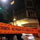 Fotografía de una cinta policial