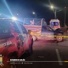 El vehículo perdió pista y se cruzó al carril contrario, en el sector de Tambillo.