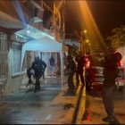 Despliegue. Alrededor de 400 policías fueron desplegados al operativo.