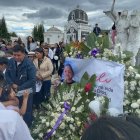 Dana Ramos fue despedida por la ciudadanía de Riobamba.