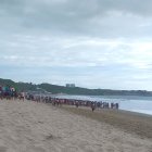 El oleaje ya habría sido advertido por las autoridades.