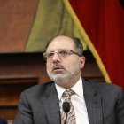 Henry Kronfle habló este 20 de febrero de 2024 sobre el tratamiento de las reformas al COIP en la Asamblea.