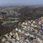 El barrio Botania, el 13 de febrero de 2024, en Quilpué a unos 20 km de Valparaíso