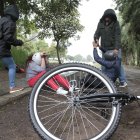 Cuatro ciclistas fueron asaltados con armas blancas y un machete cuando recorrían la ruta de El Cinto.