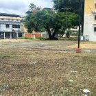 La Saiba. El parque recibió mantenimiento por parte de la comunidad.