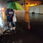 La zona de Sauces también se ha visto muy afectada por las lluvias