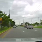 Via a la costa. El denunciante asegura que el radar estaba apagado cuando  pasó por ahí