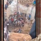 Angostura. Obreros de la mina colapsada tratan de salvar a compañeros.