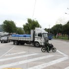 A finales de enero de 2024, en la avenida Morán Valverde, un tráiler se impactó contra varios vehículos.