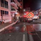 Voraz incendio en el malecón de Salinas