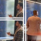 En sus redes sociales, el excandidato presidencial Jan Topic,  publicó un video en el que se observa a ambos trabajar en un pizarrón digital.