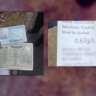 Estos documentos fueron publicados por la ATM, en referencia al caso del conductor alcoholizado.