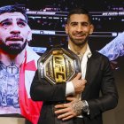 El luchador hispano georgiano Ilia Topuria, de 27 años, campeón del mundo de artes marciales mixtas de la UFC en peso pluma. Destronó al australiano Alexander Volkanovski.