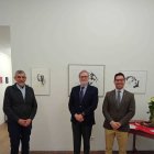 Visita. A la galería acudió el embajador de Ecuador en los Países Bajos.