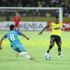 Noche Amarilla en Quito Barcelona presento su plantilla 2024 que juegara Liga Pro losaficionados llegaron al estadio Olimpico Atahualpa para apoyar al idolo del Ecuador.  Quito 24 de Febrero de 2024 Agencia(ag-extra ag-expreso-ag-quito) Gustavo Guaman