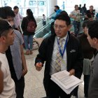 Acción. 80 ecuatorianos viajaron el 14 de febrero a España como parte del programa de migración circular para trabajar de agricultores.