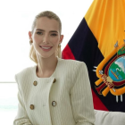 Lavinia Valbonesi, primera dama del Ecuador.