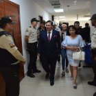 El abogado Luis Fernández acude a la audiencia preparatoria de juicio, este martes 27 de febrero de 2024.