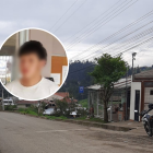 Óscar Sebastián López fue detenido por la Policía Nacional mientras se encontraba dentro del negocio de su madre.