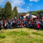 Campo.- Un grupo de agricultores que se dedican a cultivar la cebada maltera.