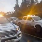 Los agentes de la AMT se colocaron en la av. Simón Bolívar para obligar a reducir la velocidad a los conductores.