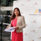 Sofía Espín, asambleísta de la Revolución Ciudadana.