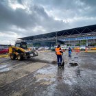 Los trabajos municipales se realizaron este jueves 29 de febrero