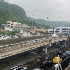 Las lluvias generan atascos en el tráfico