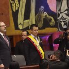 Daniel Noboa con 35 años  llegó al poder en noviembre pasado, el presidente más joven de la historia democrática de Ecuador.