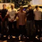 Siete personas de nacionalidad ecuatoriana fueron aprehendidas por tenencia y porte de armas ilegal.