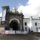 Obra. La fachada de la Catedral es parte del proyecto de restauración